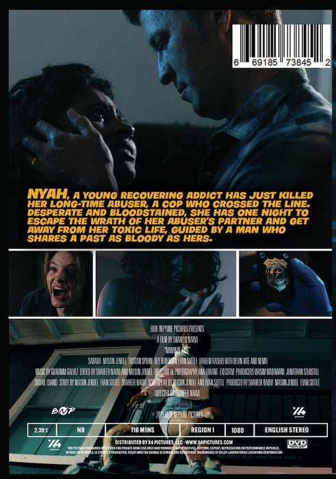 Nowhere Fast (MOD) (BluRay Movie) - back cover art