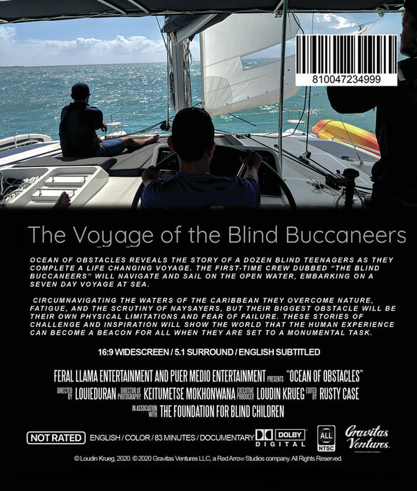 Ocean of Obstacles (MOD) (BluRay Movie) - back cover art