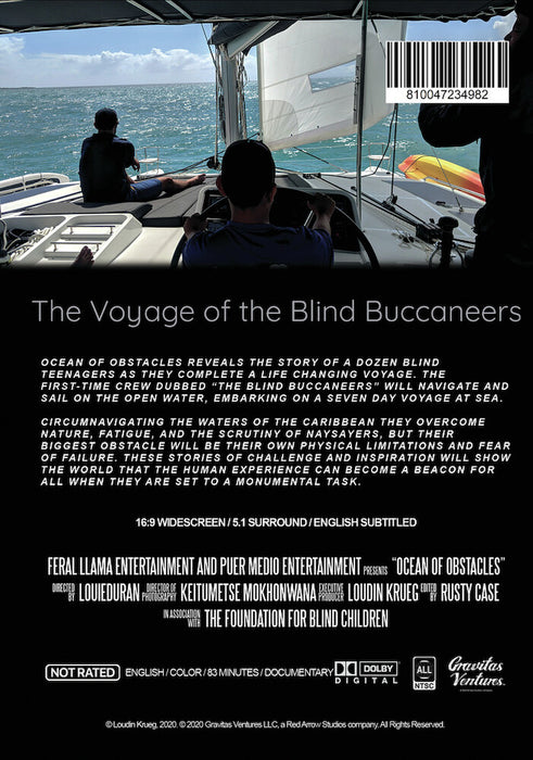 Ocean of Obstacles (MOD) (DVD Movie) - back cover art