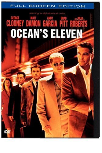 Ocean's Eleven (Full Screen Edition) DVD - movie cover art