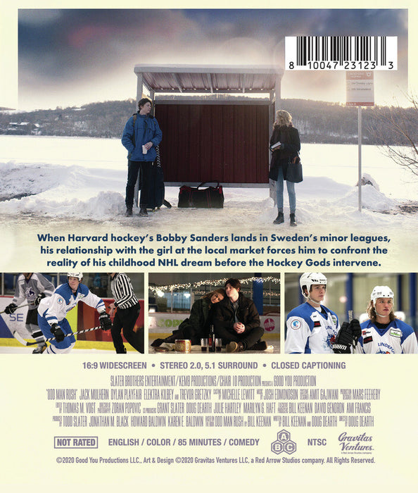 Odd Man Rush (MOD) (BluRay Movie) - back cover art