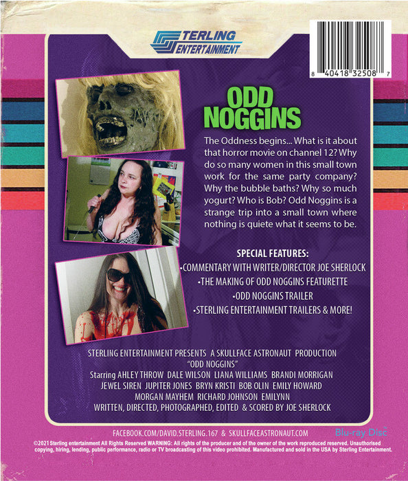 Odd Noggins (MOD) (BluRay Movie) - back cover art