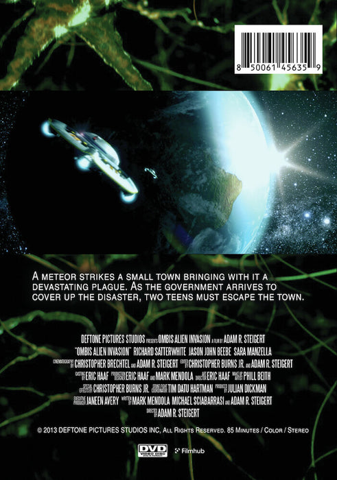 Ombis: Alien Invasion (MOD) (DVD Movie) - back cover art