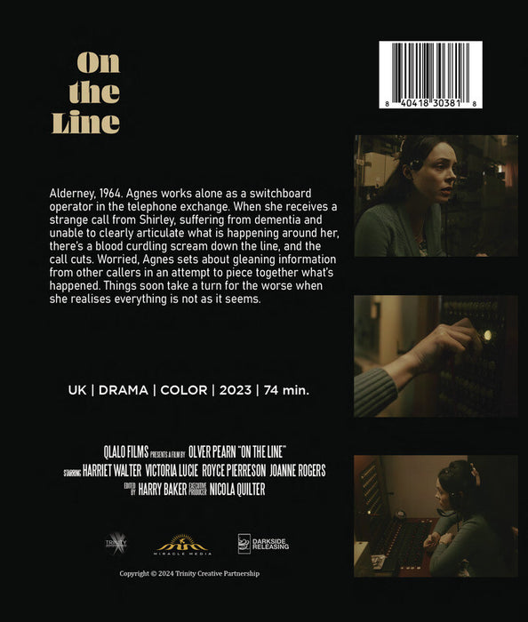On the Line (MOD) (BluRay Movie) - back cover art