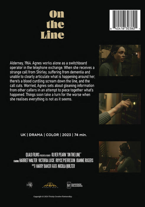 On the Line (MOD) (DVD Movie) - back cover art