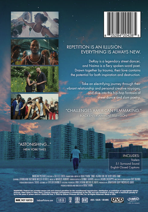 Once Again (for the very first time) (MOD) (DVD Movie) - back cover art
