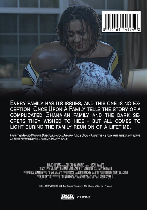 Once Upon a Family (MOD) (DVD Movie) - back cover art