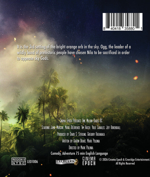 One Million Babes BC (MOD) (BluRay Movie) - back cover art