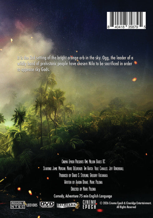 One Million Babes BC (MOD) (DVD Movie) - back cover art