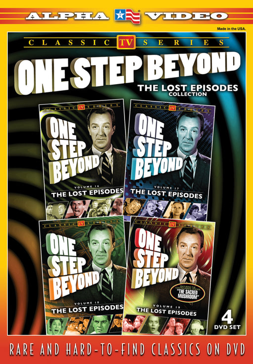 One Step Beyond - The Lost Episodes Collection (4-DVD) (MOD) (DVD MOVIE) - movie cover art