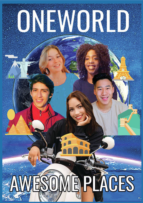One World Awesome Places To Go (MOD) (DVD Movie) - movie cover art