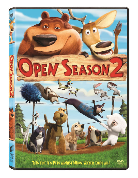 Open Season 2 DVD - movie cover art