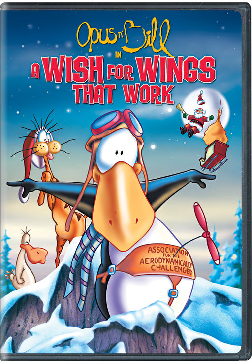 Opus n' Bill in A Wish For Wings That Work (MOD) (DVD Movie) - movie cover art