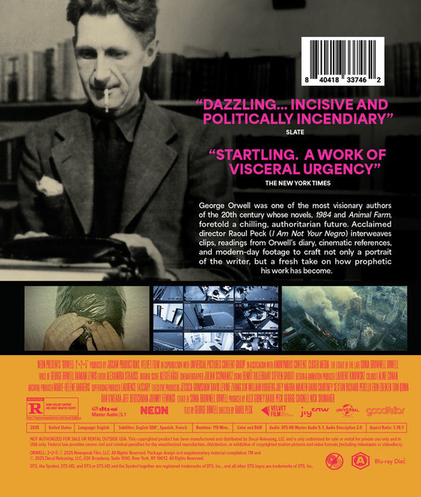 Orwell: 2+2=5 (MOD) (BluRay Movie) - back cover art