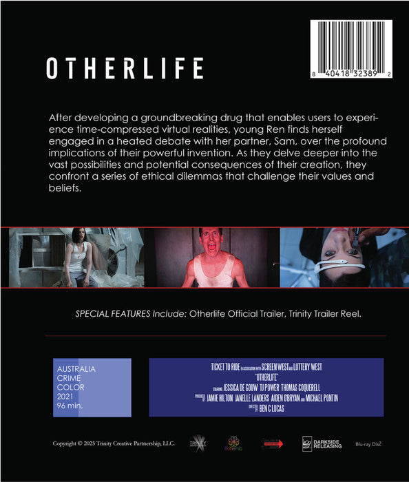 Otherlife (MOD) (BluRay Movie) - back cover art