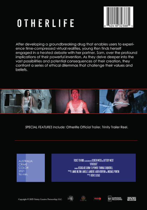 Otherlife (MOD) (DVD Movie) - back cover art