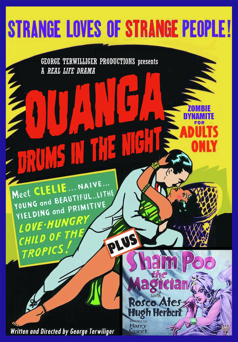 Ouanga & Sham Poo The Magician (MOD) (DVD Movie) - movie cover art