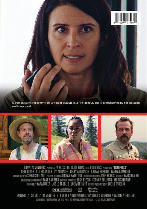 Outpost (MOD) (DVD Movie) - back cover art