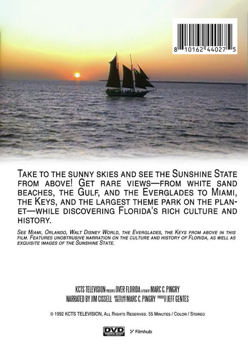 Over Florida (MOD) (DVD Movie) - back cover art