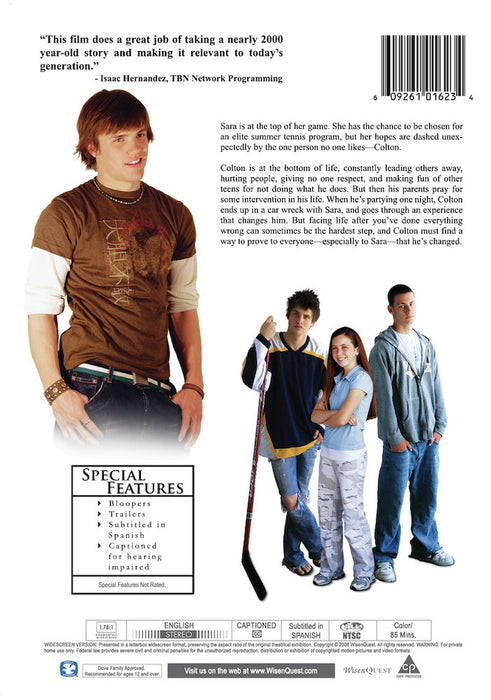 Overcome (MOD) (DVD Movie) - back cover art