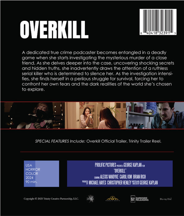 Overkill (aka Whisper) (MOD) (BluRay Movie) - back cover art