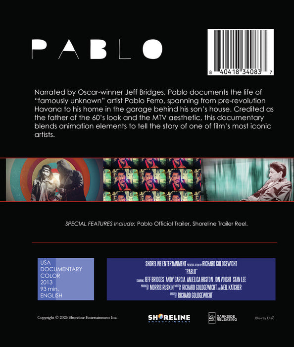 Pablo (MOD) (BluRay Movie) - back cover art