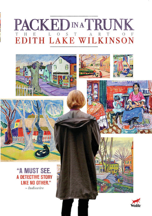 Packed in a Trunk: the Lost Art of Edith Lake Wilkinson (MOD) (DVD Movie) - movie cover art