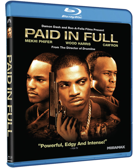 Paid in Full (MOD) (BluRay Movie) - movie cover art