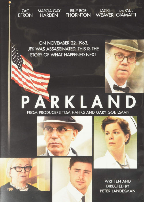 Parkland DVD - movie cover art