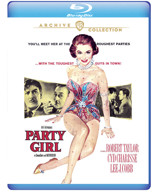Party Girl (MOD) (BluRay Movie) - movie cover art