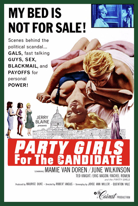 Party Girls for the Candidate Anamorphic Widescreen (MOD) (DVD Movie) - movie cover art