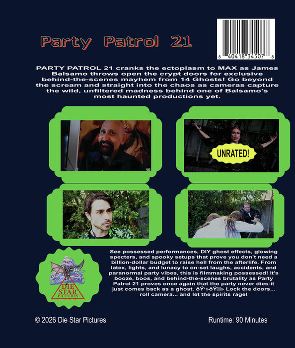 Party Patrol 21 (MOD) (BluRay Movie) - back cover art