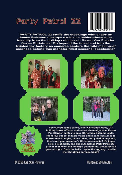 Party Patrol 22 (MOD) (DVD Movie) - back cover art