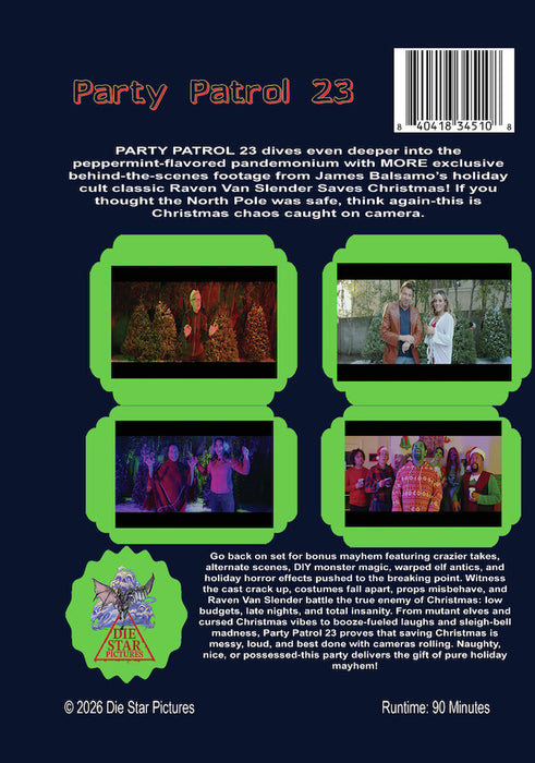 Party Patrol 23 (MOD) (DVD Movie) - back cover art