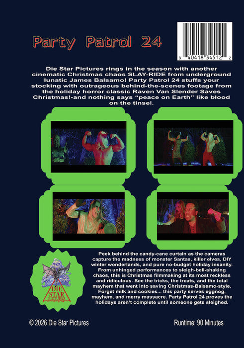 Party Patrol 24 (MOD) (DVD Movie) - back cover art