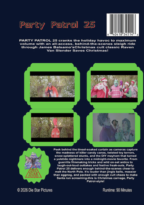Party Patrol 25 (MOD) (DVD Movie) - back cover art