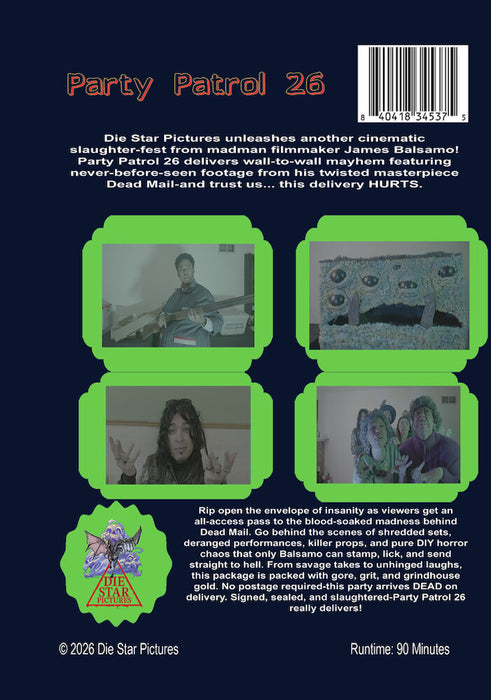 Party Patrol 26 (MOD) (DVD Movie) - back cover art