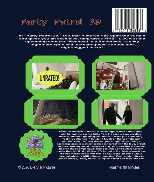 Party Patrol 29 (MOD) (BluRay Movie) - back cover art
