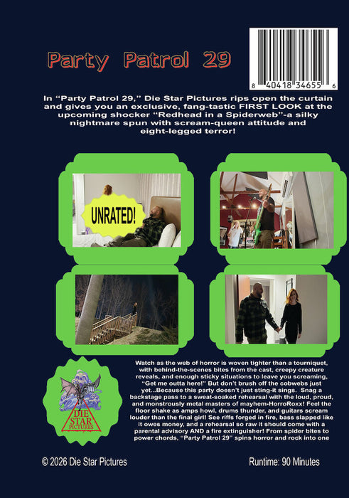 Party Patrol 29 (MOD) (DVD Movie) - back cover art