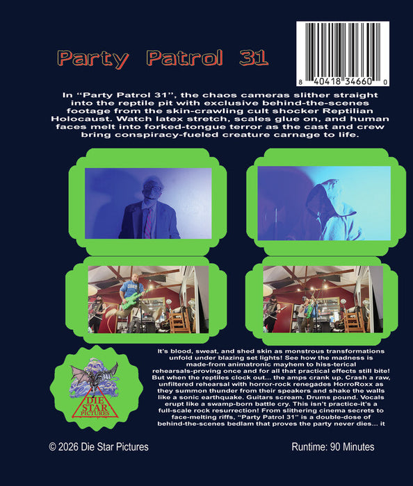 Party Patrol 31 (MOD) (BluRay Movie) - back cover art