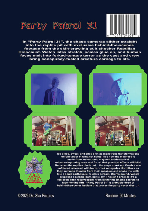 Party Patrol 31 (MOD) (DVD Movie) - back cover art