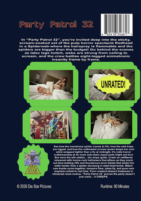 Party Patrol 32 (MOD) (DVD Movie) - back cover art