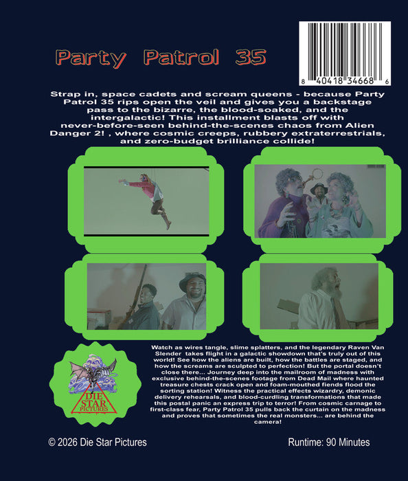 Party Patrol 35 (MOD) (BluRay Movie) - back cover art