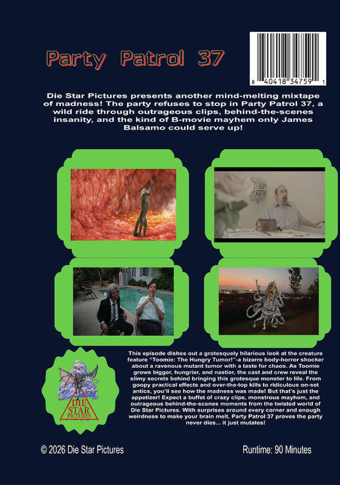 Party Patrol 37 (MOD) (DVD Movie) - back cover art