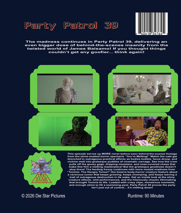 Party Patrol 39 (MOD) (BluRay Movie) - back cover art