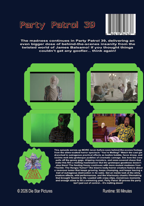 Party Patrol 39 (MOD) (DVD Movie) - back cover art