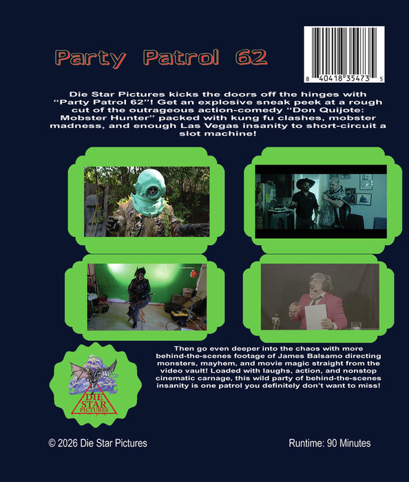 Party Patrol 62 (MOD) (BluRay Movie) - back cover art