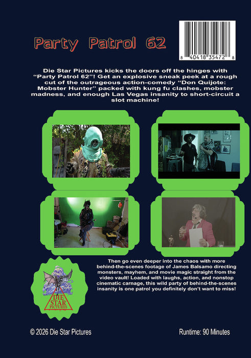 Party Patrol 62 (MOD) (DVD Movie) - back cover art