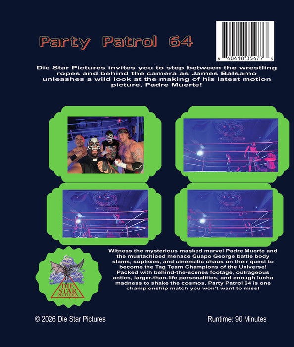 Party Patrol 64 (MOD) (BluRay Movie) - back cover art
