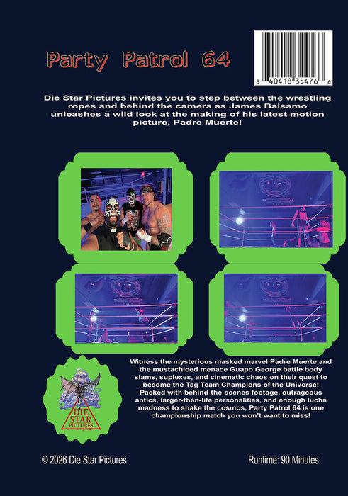 Party Patrol 64 (MOD) (DVD Movie) - back cover art
